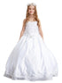 Tip Top Kids Big Girls White Side Corset Mary Bolero Communion Dress 7-18 - SophiasStyle.com
